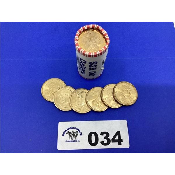 SACAGAWEA AND PRESIDENTIAL DOLLARS (31 COINS)