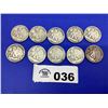 Image 1 : WALKING LIBERTY HALVES (10  COINS)