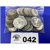 Image 1 : WASHINGTON QUARTERS SILVER (50 COINS)
