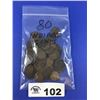 Image 1 : INDIAN PENNIES (80 coins)