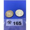 Image 2 : 1921 MORGAN DOLLAR, 1922 PEACE DOLLAR
