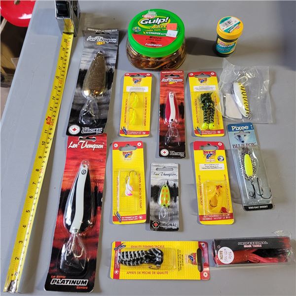 Assortment of Fishing Tackle