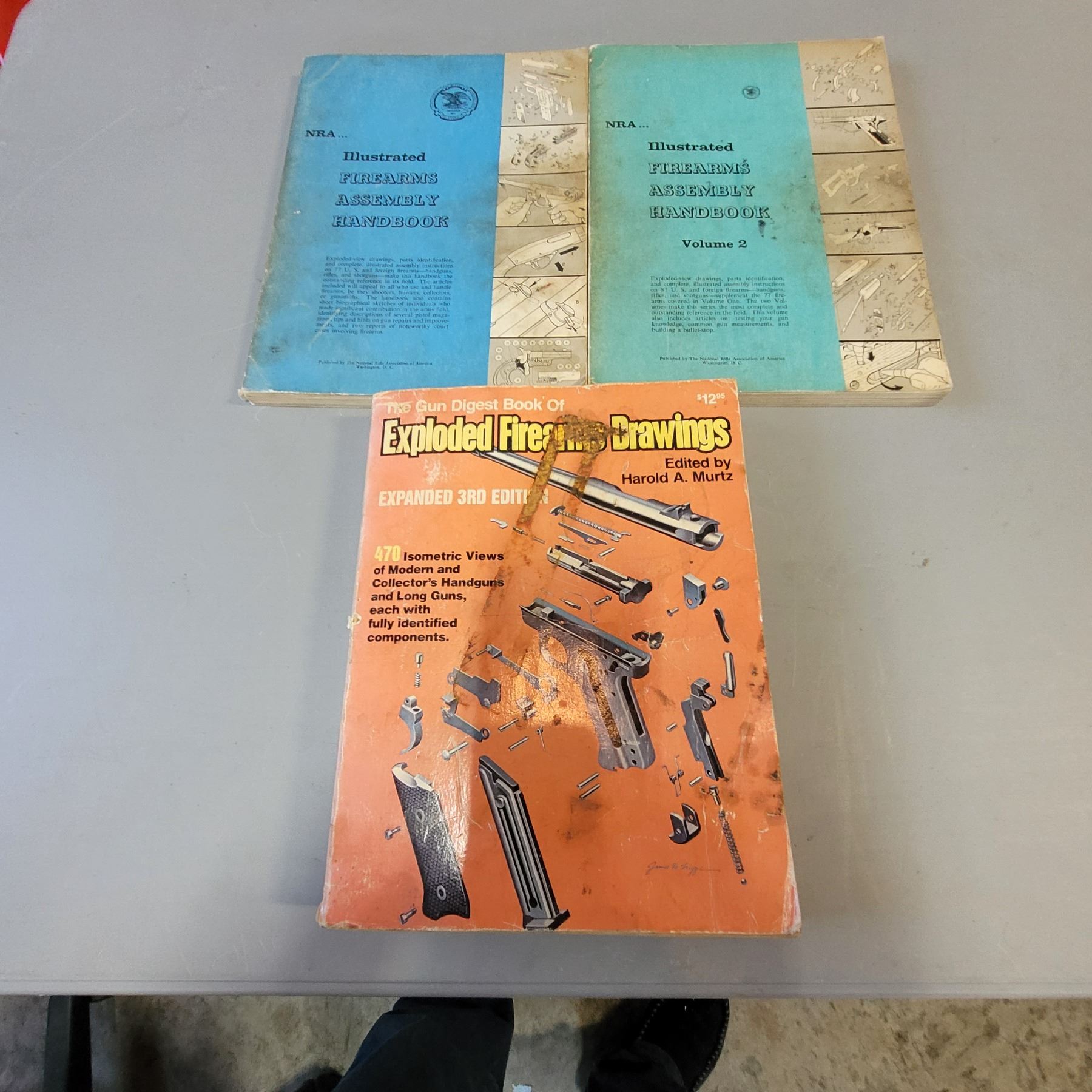 3 Exploded Firearm Drawings and Assembly Books