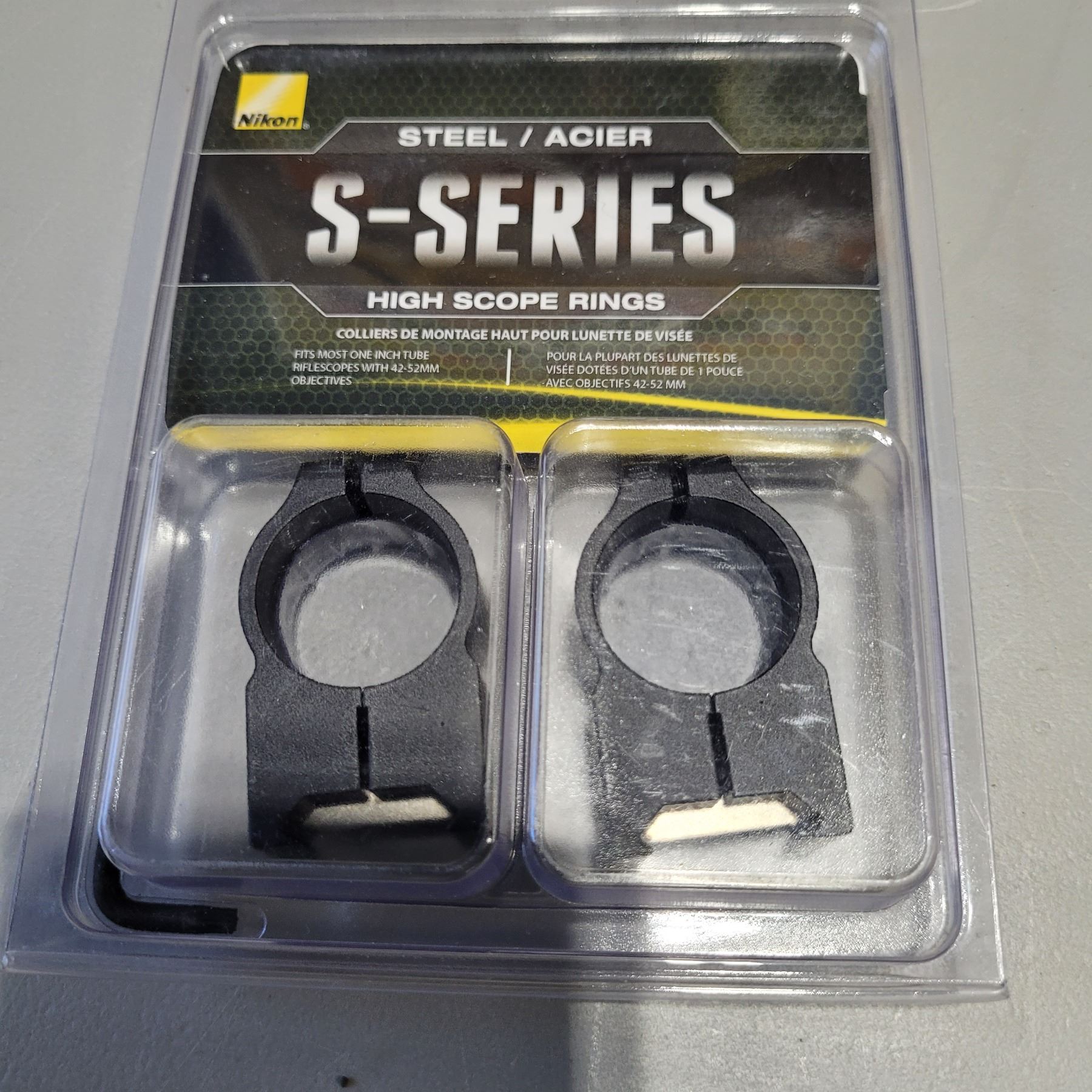 Nikon Rimfire Scope Rings Nikon S-Series High 1 inch Scope Rings