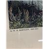 Image 2 : Vintage Framed Art Etching " The Horseshoe Falls, Niagra" by WH Bartlett