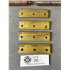 Image 2 : Lot Of Vintage Brass & Steel Door Hinges