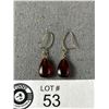 Image 2 : Genuine Antique Amber Earrings