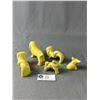 Image 2 : 5 Art Deco (1930's) Yellow Pottery Dogs (England)