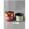Image 2 : 2 Vintage Tins, Sanka Coffee & Co Op Peanut Butter
