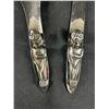 Image 2 : Quality First Nations Kwakiutl Totem Silverplate Servers By Acme Vancouver BC