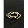 Image 2 : Solid 925 Sterling Silver Hoop Earrings
