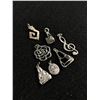 Image 2 : Lot of 7 Sterling Silver Pendants