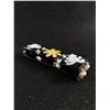 Image 2 : Tortoiseshell Bracelet with Mother of Pearl Inlay