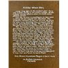 Image 2 : B.C. Hand-made Etched Aluminum Plaque "A Killer Whale Story" Approx. 16" x 9"