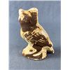 Image 2 : Vintage Heavy Cast Metal Owl Figurine. Approx. 7" H