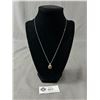 Image 1 : Sterling Silver Amber Pendant & Sterling Silver Chain