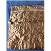 Image 2 : Vintage 1930's-40"s Gold Coloured Bed Quilt