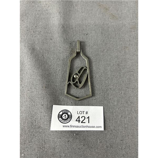 Large Signed First Nations Pendant 3  L