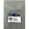 Image 1 : Sterling & Enamel Early 1900's Bluebird Brooch