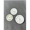 Image 2 : Lot of Vintage Watch & Clock Parts Faces Etc