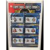 Image 2 : Framed Ltd Ed 50th NHL All-Star Stamp Cards. Approx. 18" x 12"
