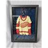 Image 2 : Sedin Twins 12" x 9" Picture On Canvas & Detroit Red Wings 10" x 14"Shadow Box.