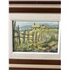 Image 2 : Nicely Framed Quebec Artist Fred Mascuso Print. Approx. 9" x 11"