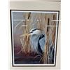Image 2 : Framed Ltd Ed 1282/5000 "Bullrushes" By D.J. Howes. Approx. 33" x 29"