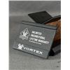 Image 2 : Vortex Optics Display Stand. Approx. 12" L & Wood Box Approx. 14" x 4" x 4"