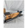 Image 3 : Vortex Optics Display Stand. Approx. 12" L & Wood Box Approx. 14" x 4" x 4"