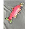 Image 2 : Fish Décor Lot, Including Fish Flask & 18" L Glass Fish