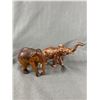 Image 2 : Elephant Lot - Copper, Wood & Resin Pieces