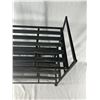 Image 2 : 3 Tiered Metal Shoe Rack. Approx. 22 1/2" H x 26" L x 12" W