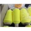 Image 2 : Qty 10 Cones Thread, SHEICO Fluorescent Yellow 7" & 3"
