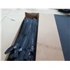 Image 3 : Qty 1 Box (25) Zippers YYKK Black 33"