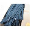 Image 2 : Qty 1 Box (50) Zippers YKK Black 10"