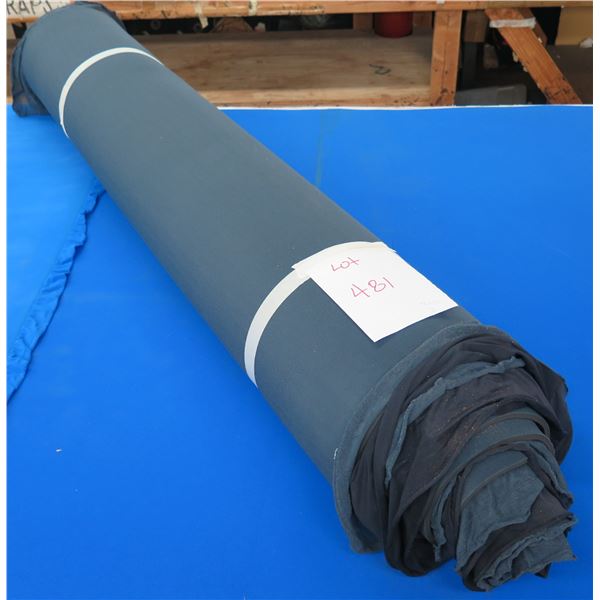 Qty 1 Roll Neoprene 6mm - Black/Graphite, ULTRASPAN/VIGOTEX #4, 3 Sheets