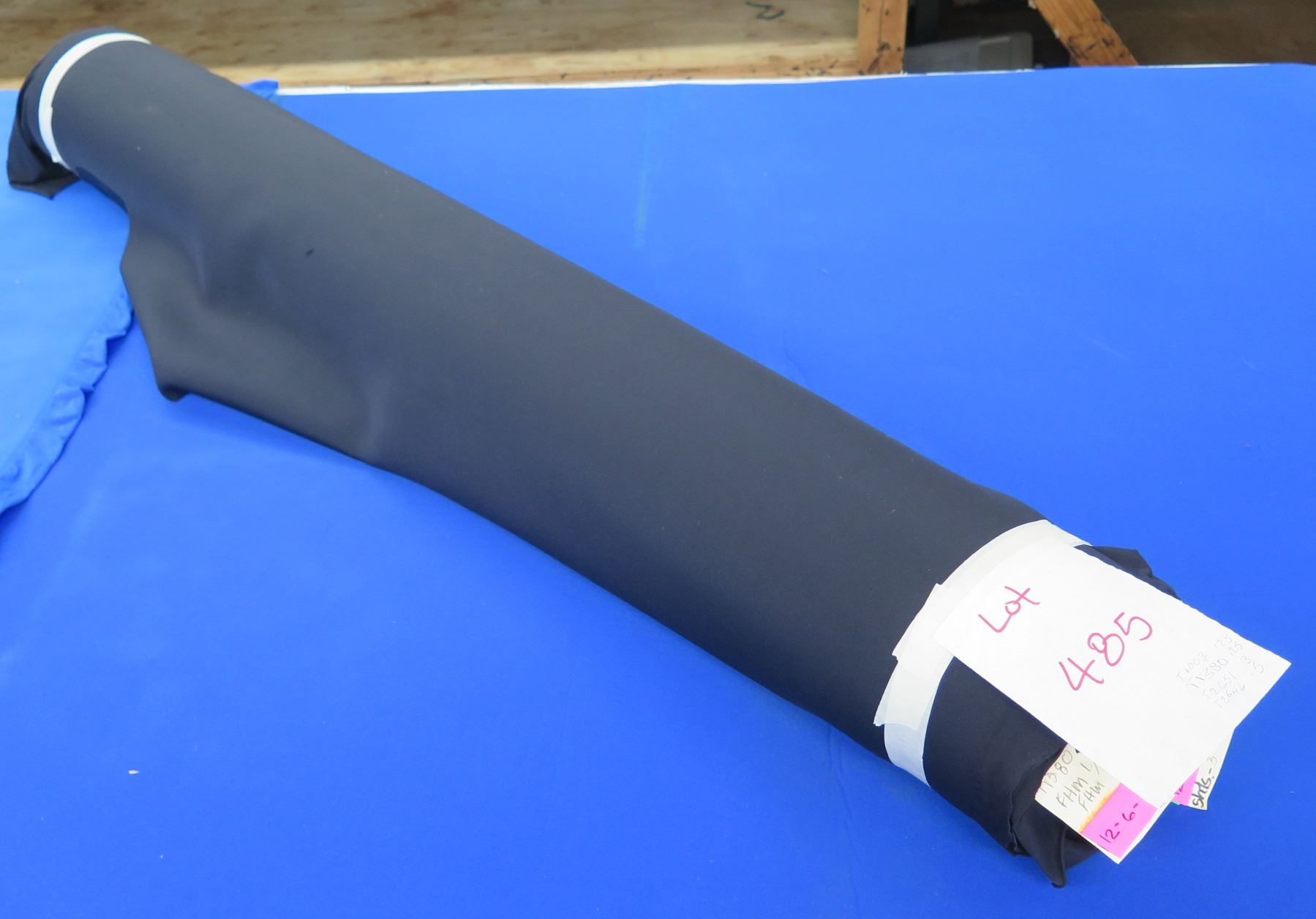 Qty 1 Roll Neoprene .5mm NYLON/NYLON (.25 Sheet) & 1.5mm - Black ...