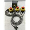 Image 1 : Lot of (4) Misc. Emergency Stop Buttons as Pictured