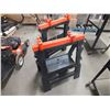 Image 1 : 2 Plastic Saw Horses