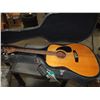Image 1 : 6 String Acoustic Guitar w/ Case