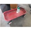 Image 1 : Red Metal Wagon