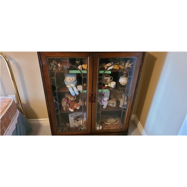 Antique Curio Cabinet C