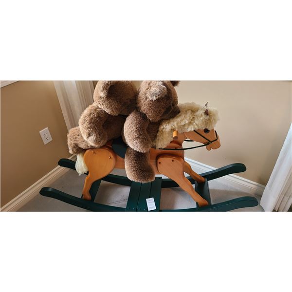 Rocking Horse, Teddy Bears A
