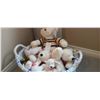 Image 5 : Wicker Basket, Teddies. A