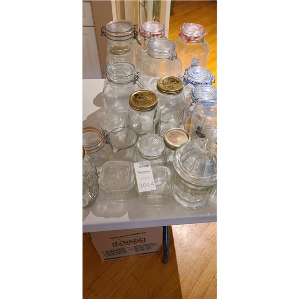 Canning Jars, Cannisters A