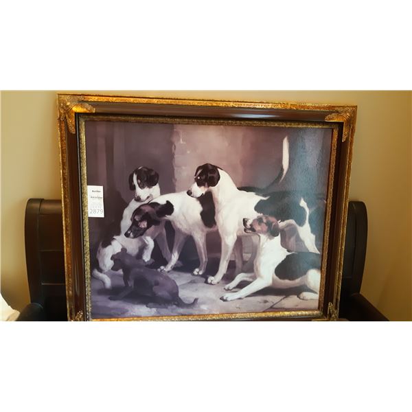 Framed Canine Wall Art A
