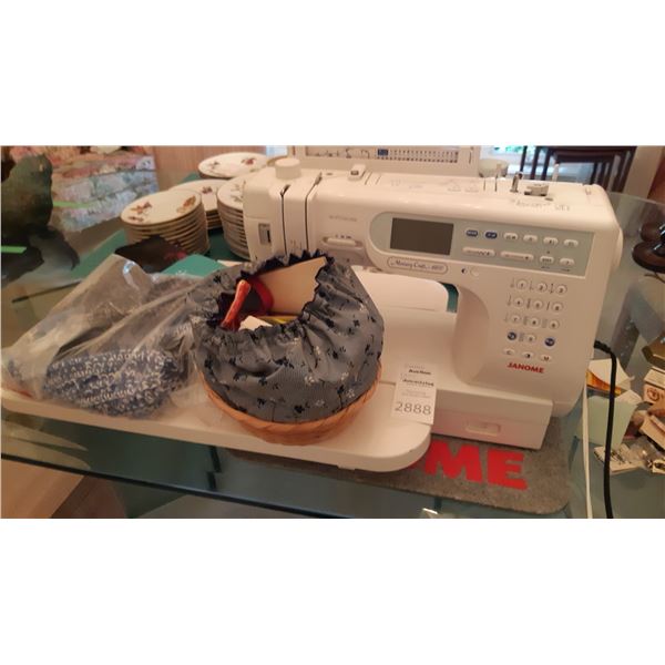 Janome Professional Sewing Machine with Rolling Case A