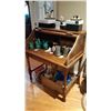 Image 1 : Wood Vintage Style Rolltop Desk C