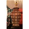 Image 3 : Gold and Black Patterned Lamp A